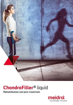 ChondroFiller arthroscopic (keyhole) rehabilitation guidance brochure cover