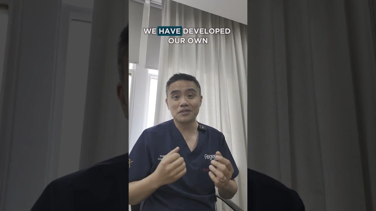 Professor Paul Lee explaining the Arthrosamid treatment pathway